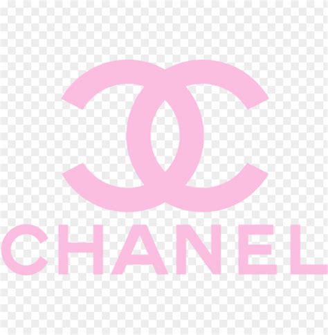 chanel logo pink and black|pink chanel logo transparent.